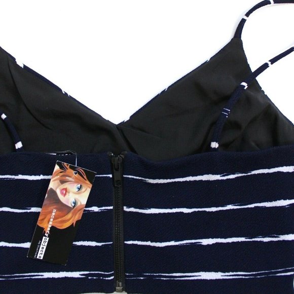 Necessary Objects Painter Stripes Crop Top Tank L - Picture 7 of 7